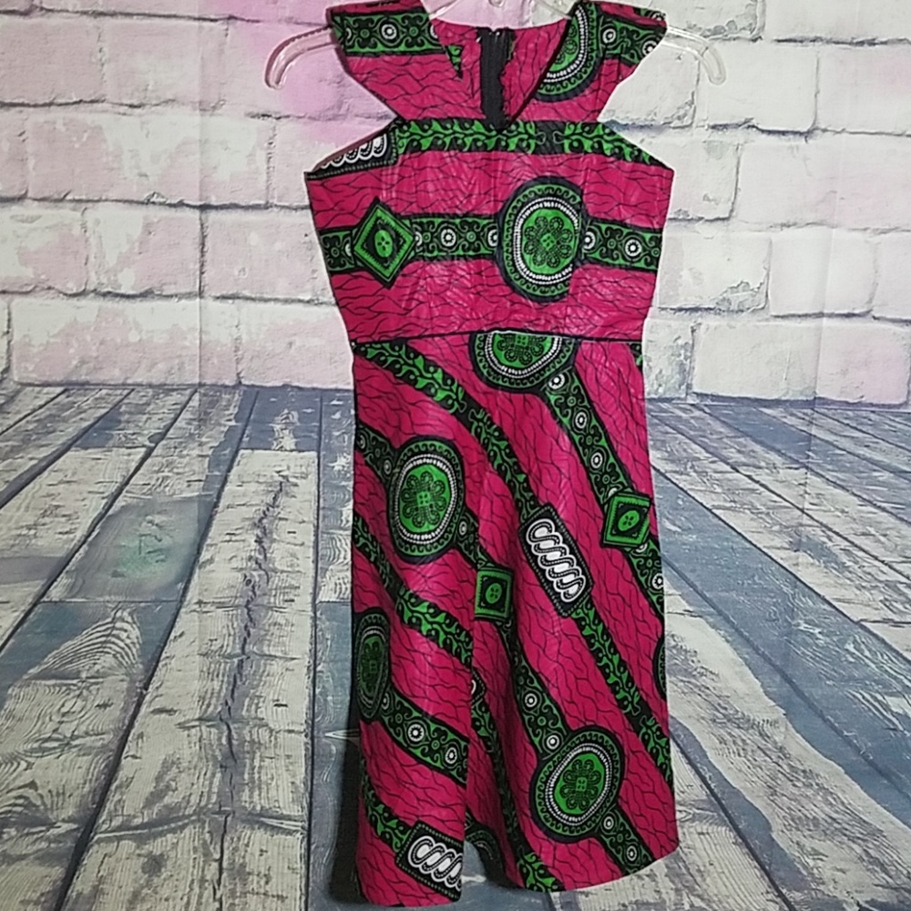 African Print Dress